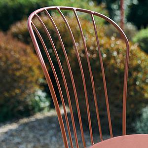 Chaise OPERA + Fermob bleu acapulco
