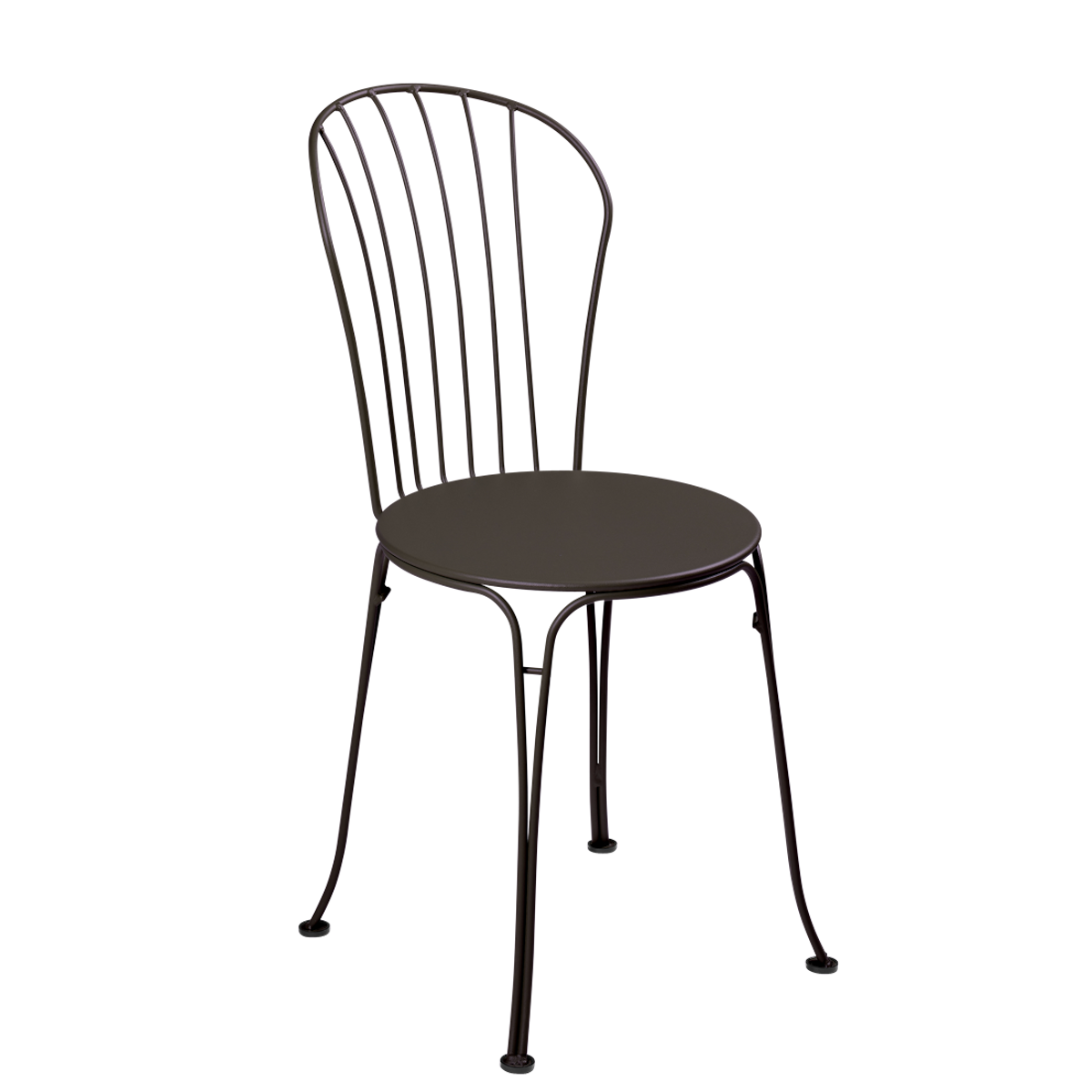 Chaise OPERA + Fermob brun tonka