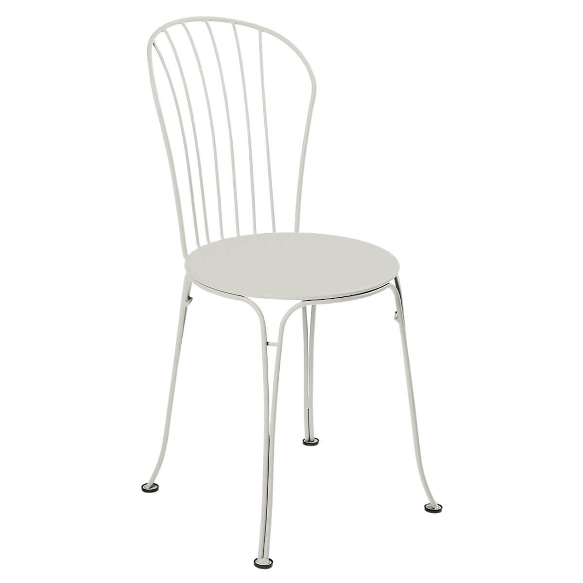 Chaise OPERA + Fermob gris argile