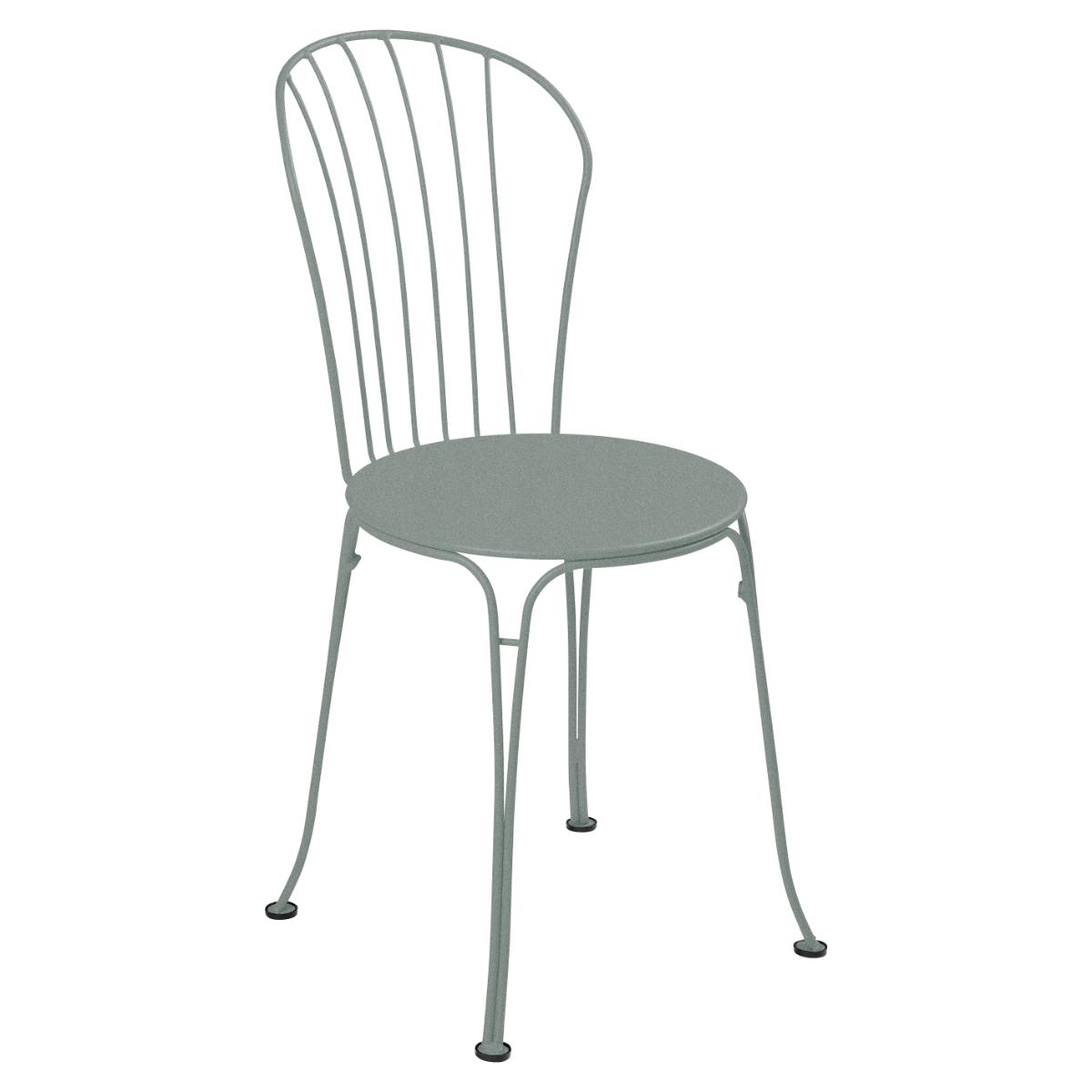 Chaise OPERA + Fermob gris lapilli