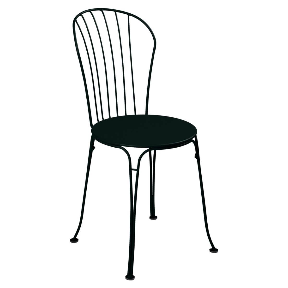 Chaise OPERA + Fermob réglisse