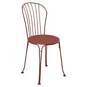 Chaise OPERA + Fermob rouge ocre