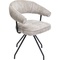 Chaise pivotante ARABELLA Kare Design argent