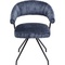 Chaise pivotante ARABELLA Kare Design bleu