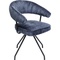 Chaise pivotante ARABELLA Kare Design bleu