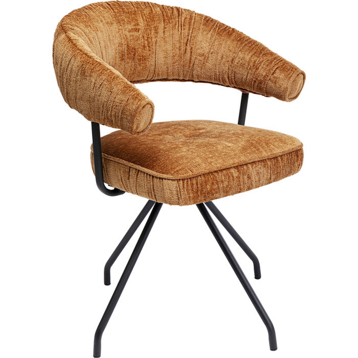 Chaise pivotante ARABELLA Kare Design Orange