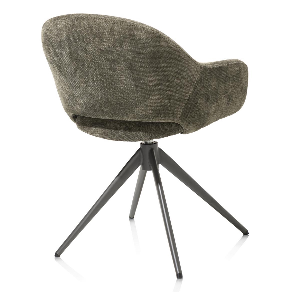 Chaise pivotante avec accoudoirs FINN Xooon Vert foncé