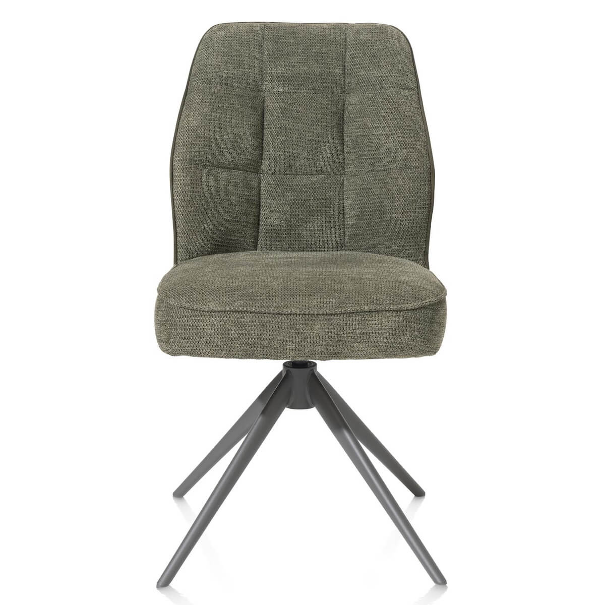 Chaise pivotante BELL Henders & Hazel en cominaison Calabria/Vada Vert mousse