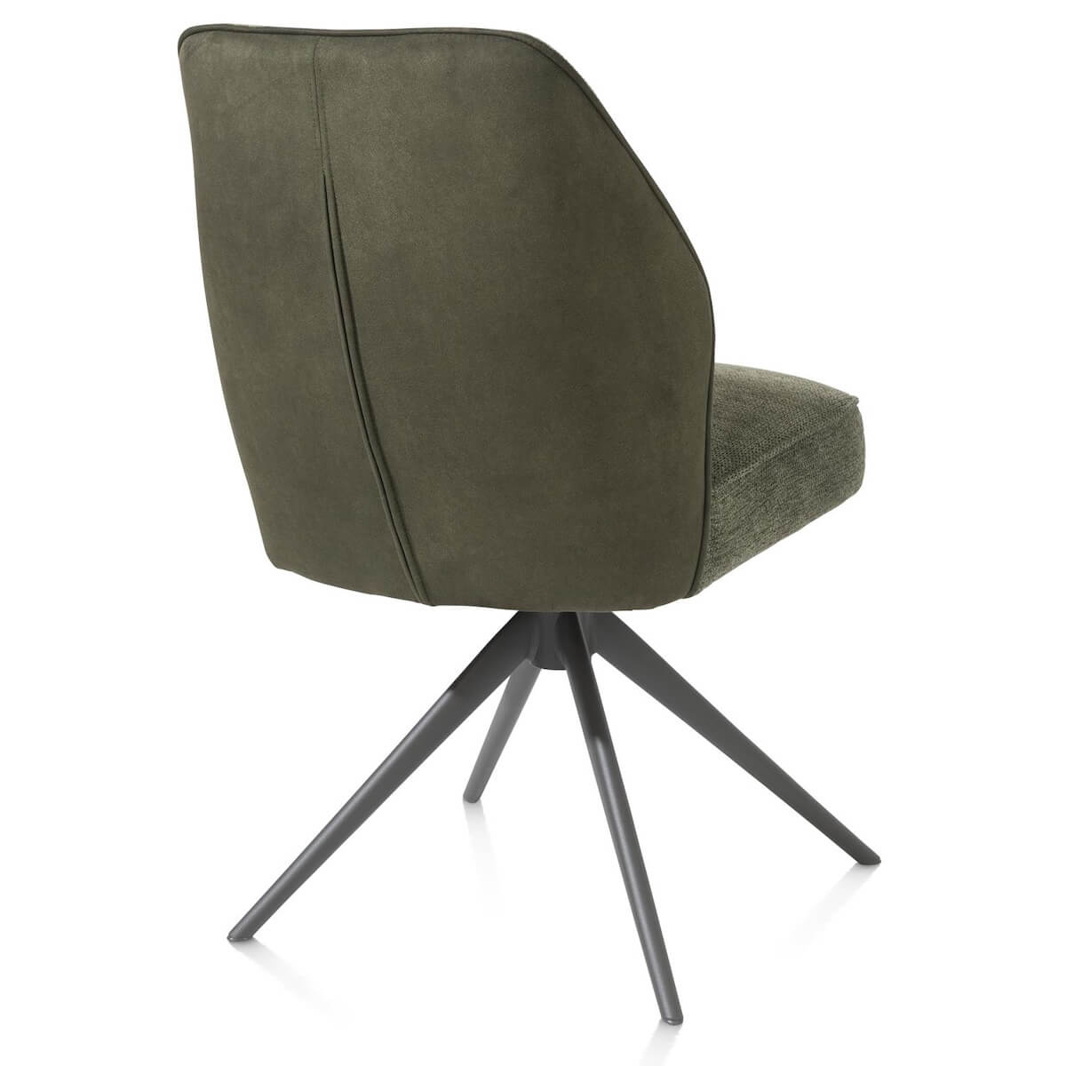 Chaise pivotante BELL Henders & Hazel en cominaison Calabria/Vada Vert mousse