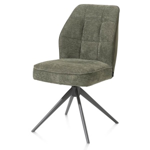 Chaise pivotante BELL Henders & Hazel en cominaison Calabria/Vada Vert mousse