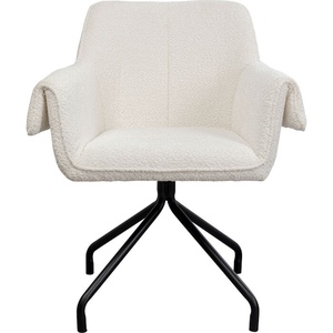 Chaise pivotante BESS Kare Design crème