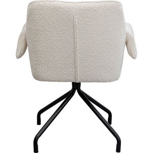 Chaise pivotante BESS Kare Design crème