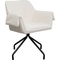 Chaise pivotante BESS Kare Design crème