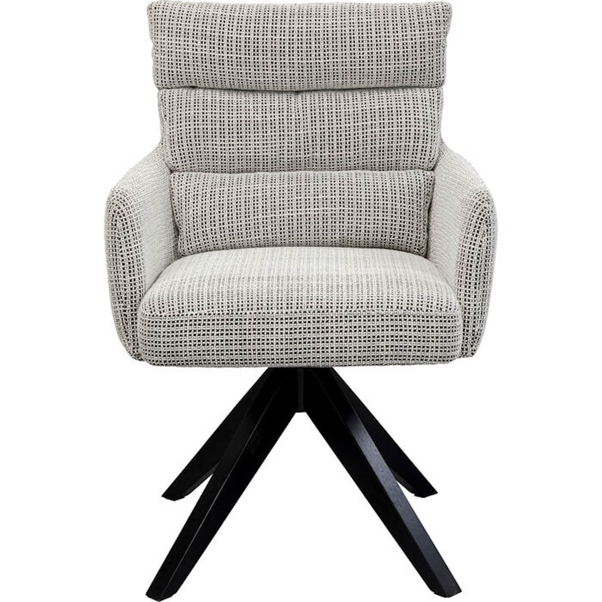 Chaise pivotante BOSSE Kare Design noir