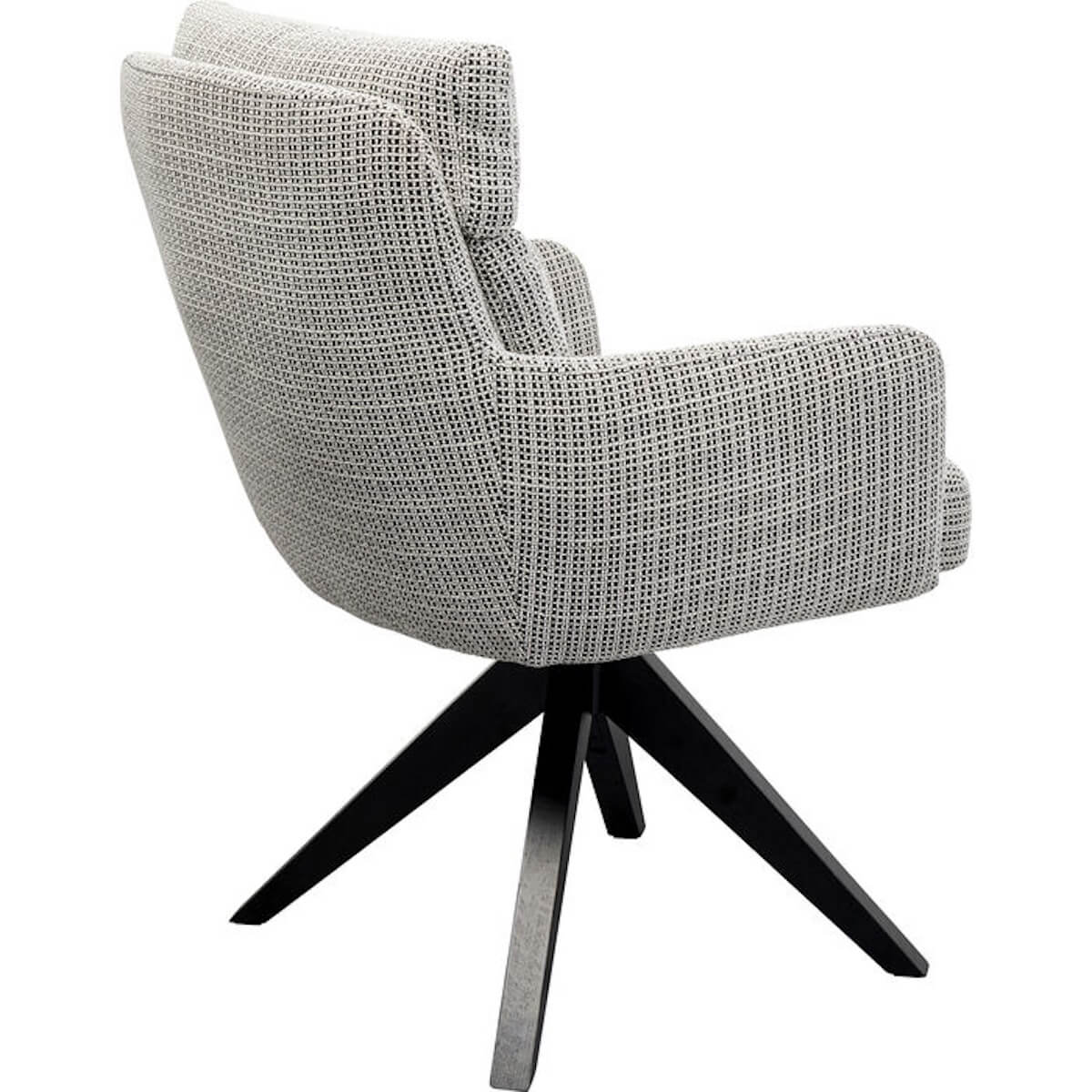 Chaise pivotante BOSSE Kare Design noir
