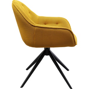 Chaise pivotante CARLITO Kare Design Mesh jaune