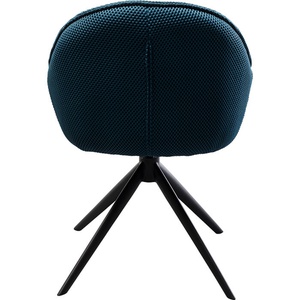 Chaise pivotante CARLITO Kare Design Mesh vert pétrole