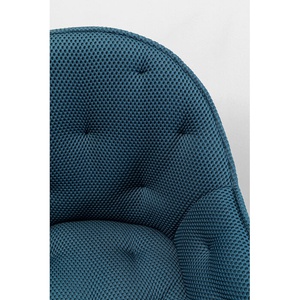 Chaise pivotante CARLITO Kare Design Mesh vert pétrole