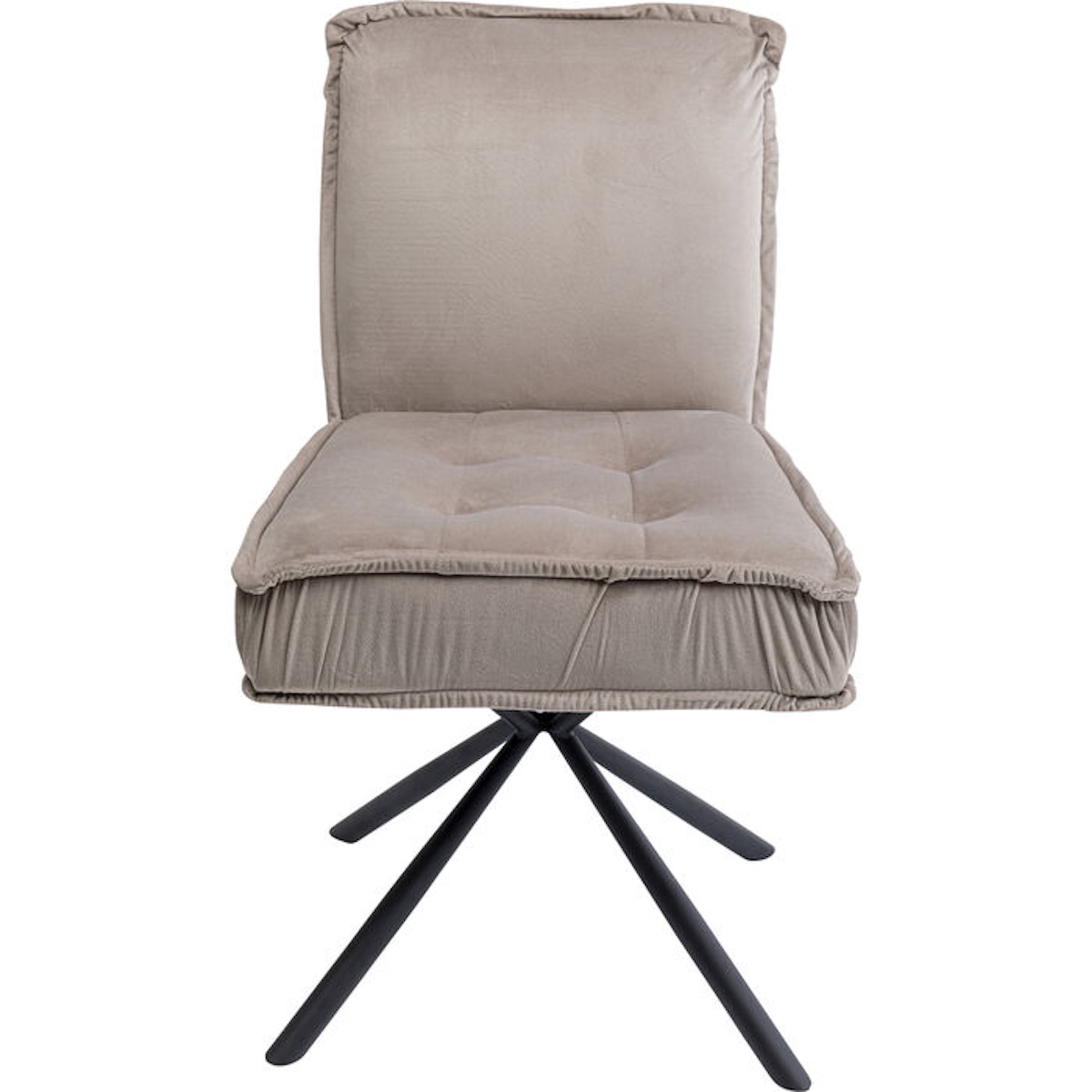 Chaise pivotante CHELSEA Kare Design gris