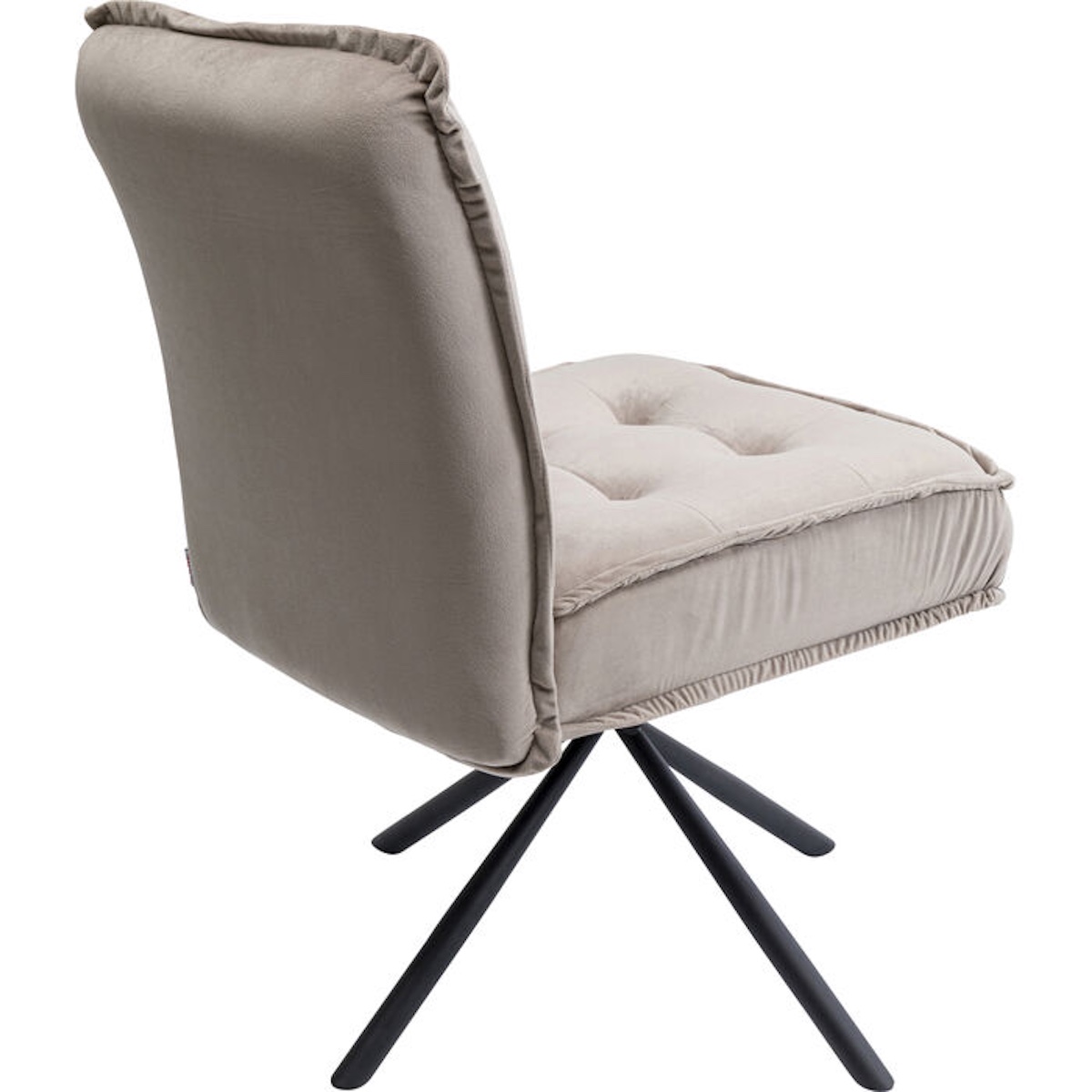 Chaise pivotante CHELSEA Kare Design gris