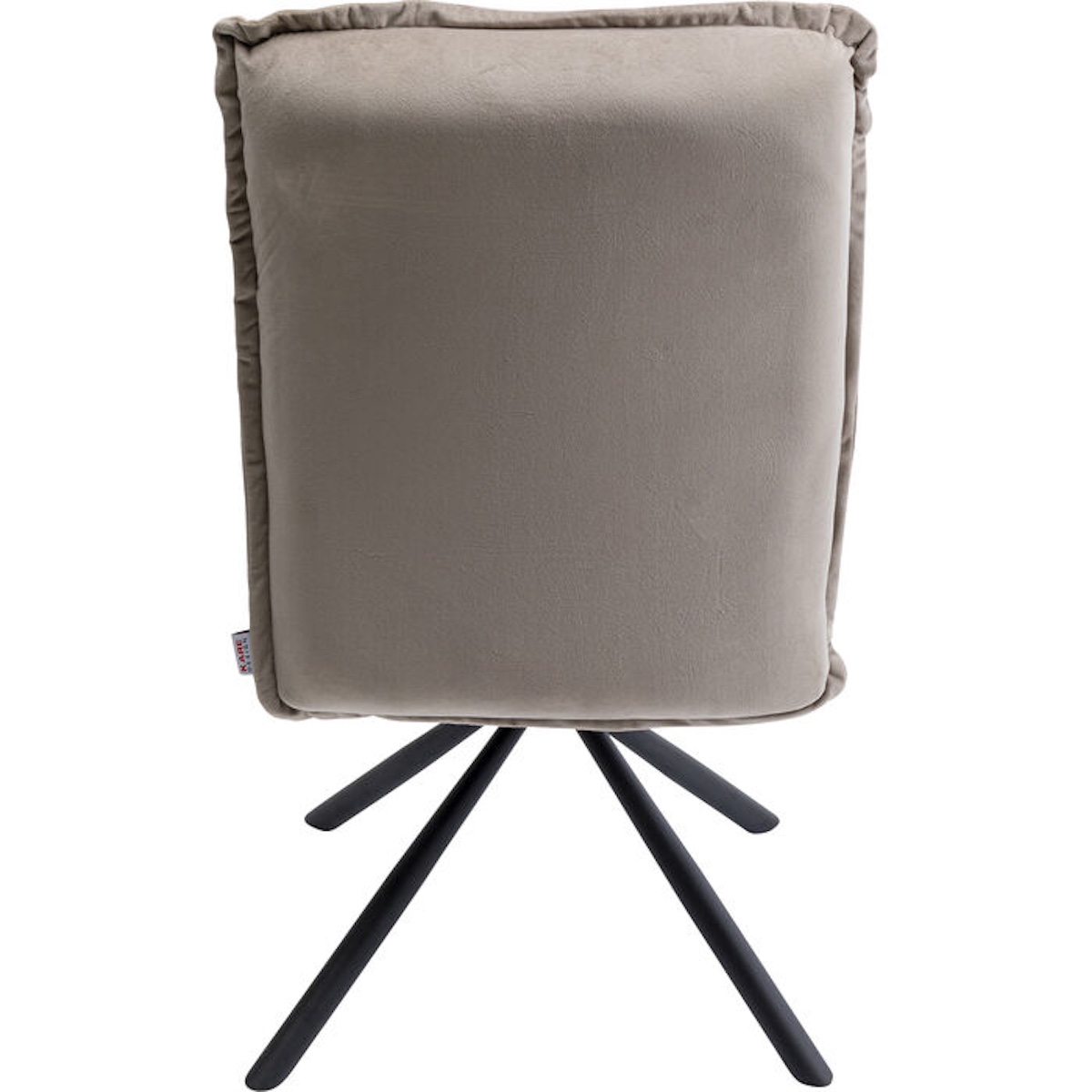 Chaise pivotante CHELSEA Kare Design gris