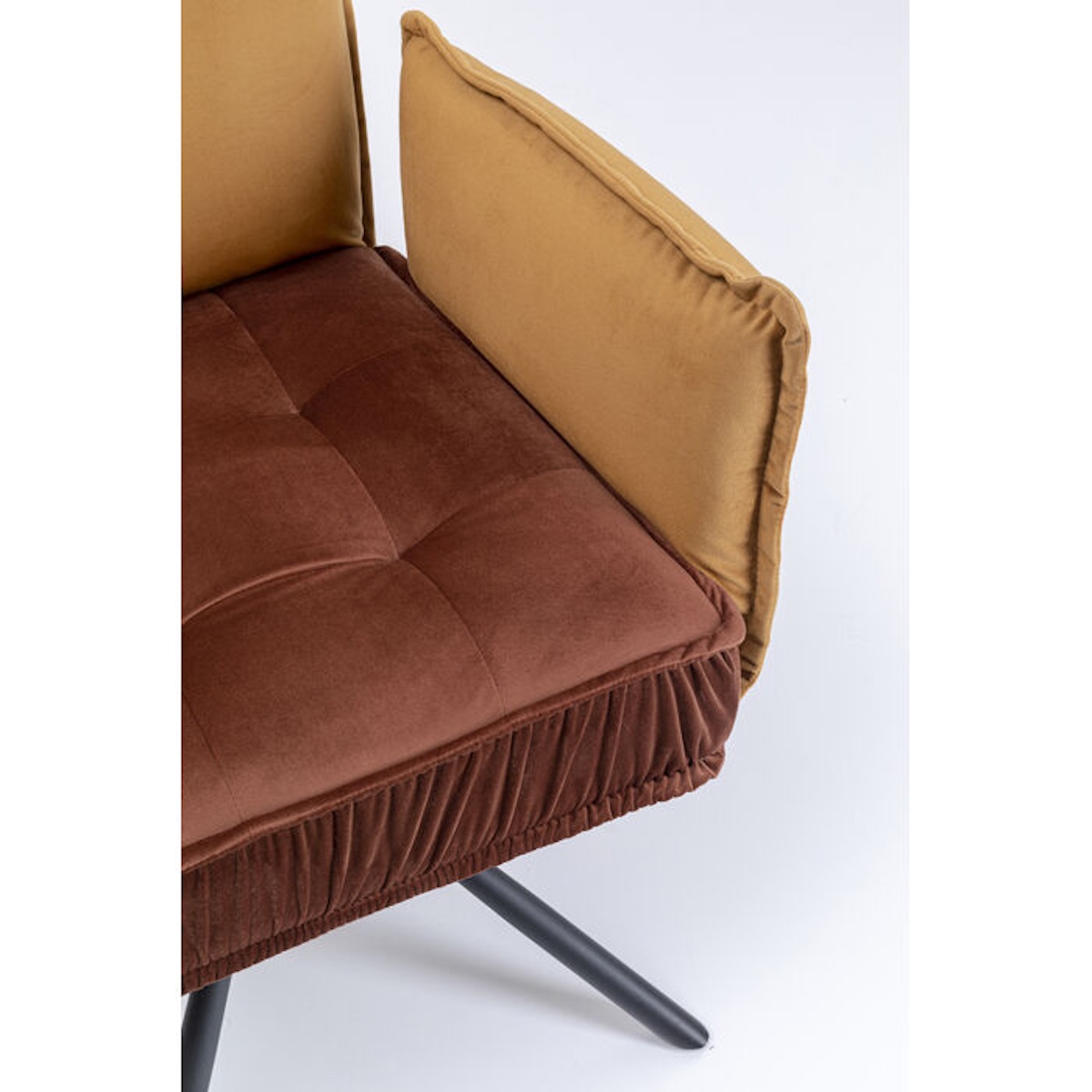 Chaise pivotante CHELSEA Kare Design marron