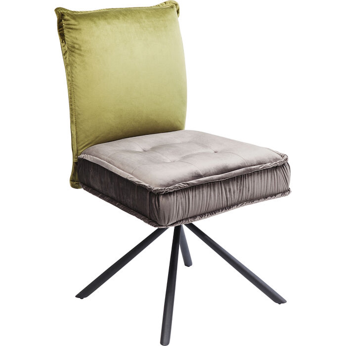 Chaise pivotante CHELSEA Kare Design vert
