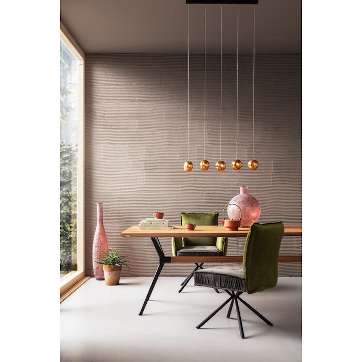 Chaise pivotante CHELSEA Kare Design vert