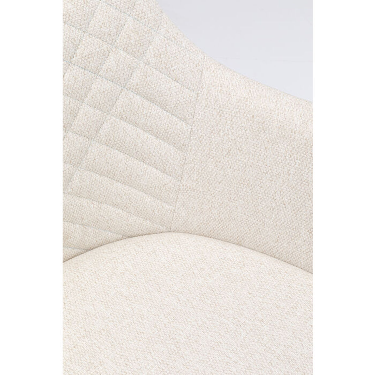 Chaise pivotante COCO Kare Design crème