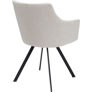 Chaise pivotante COCO Kare Design crème