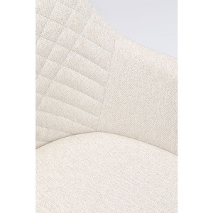 Chaise pivotante COCO Kare Design crème