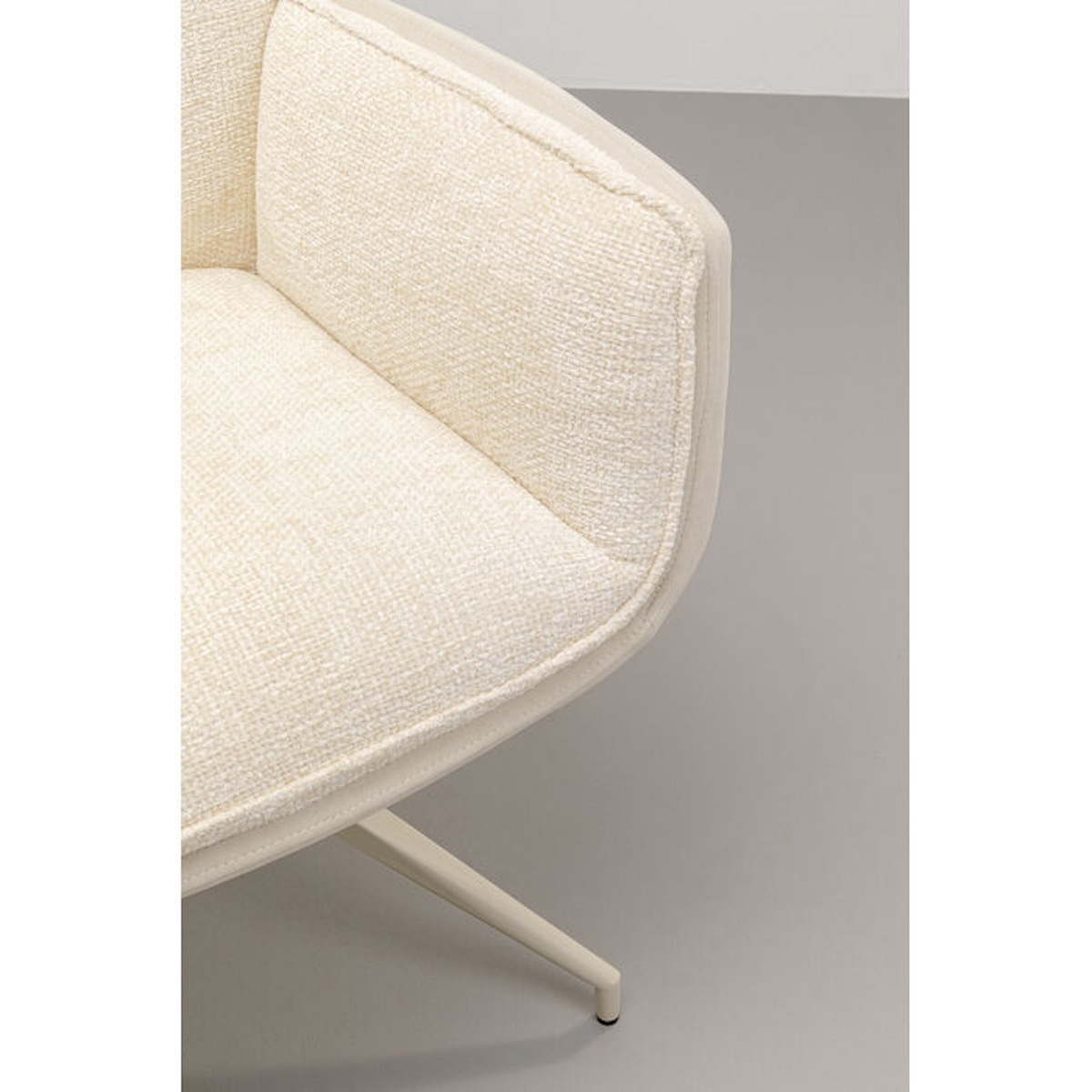 Chaise pivotante HILLA Kare Design blanc