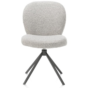 Chaise pivotante JAXON Xooon Caillou / piétement graphite