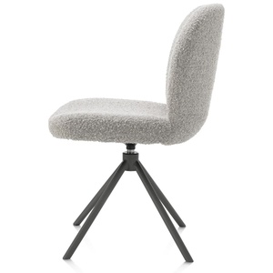 Chaise pivotante JAXON Xooon Caillou / piétement graphite