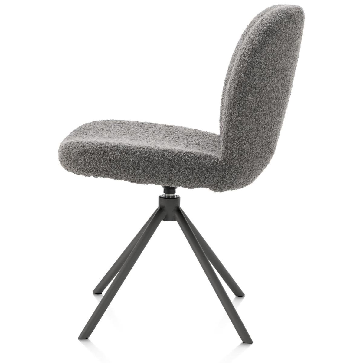 Chaise pivotante JAXON Xooon Foie / piétement graphite