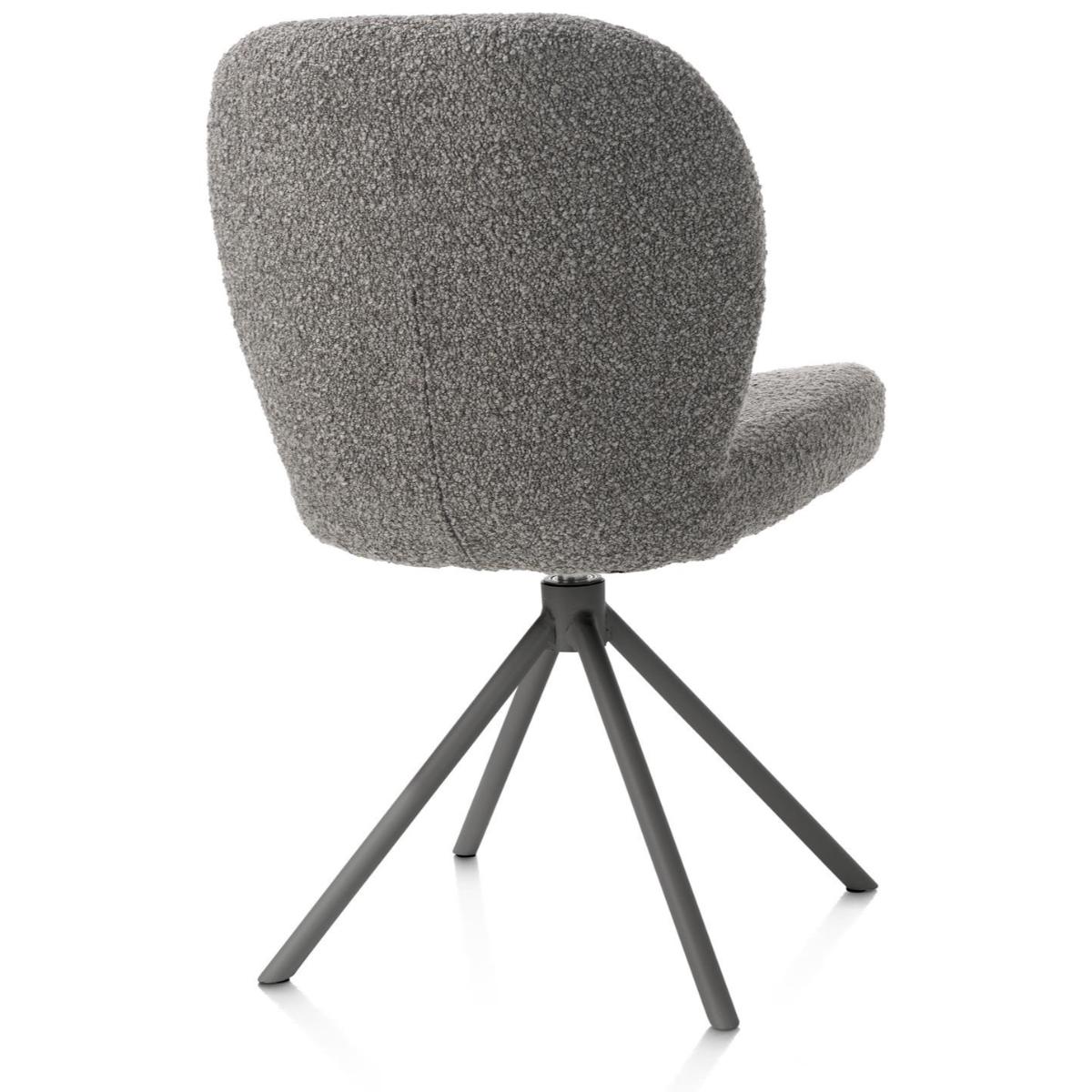 Chaise pivotante JAXON Xooon Foie / piétement graphite