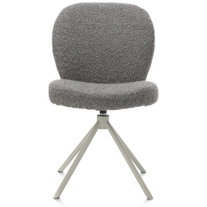 Chaise pivotante JAXON Xooon Foie / piétement Silk grey