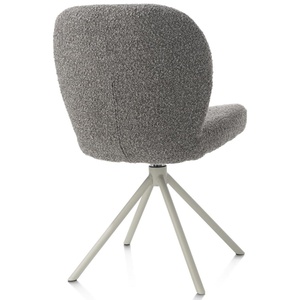 Chaise pivotante JAXON Xooon Foie / piétement Silk grey