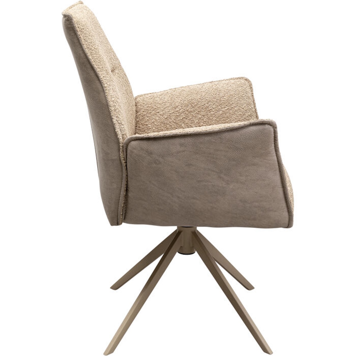 Chaise pivotante LIVERPOOL Kare Design Greige
