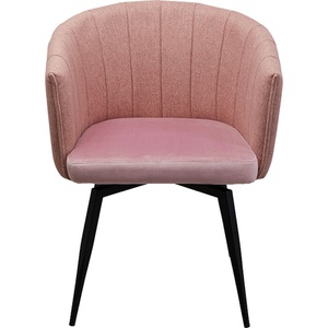 Chaise pivotante MERIDA Kare Design rose
