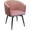 Chaise pivotante MERIDA Kare Design rose