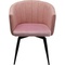 Chaise pivotante MERIDA Kare Design rose