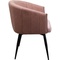 Chaise pivotante MERIDA Kare Design rose