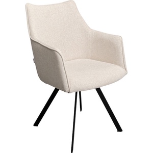 Chaise pivotante MODINO Kare Design crème