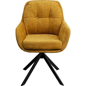 Chaise pivotante MOLLY Kare Design jaune