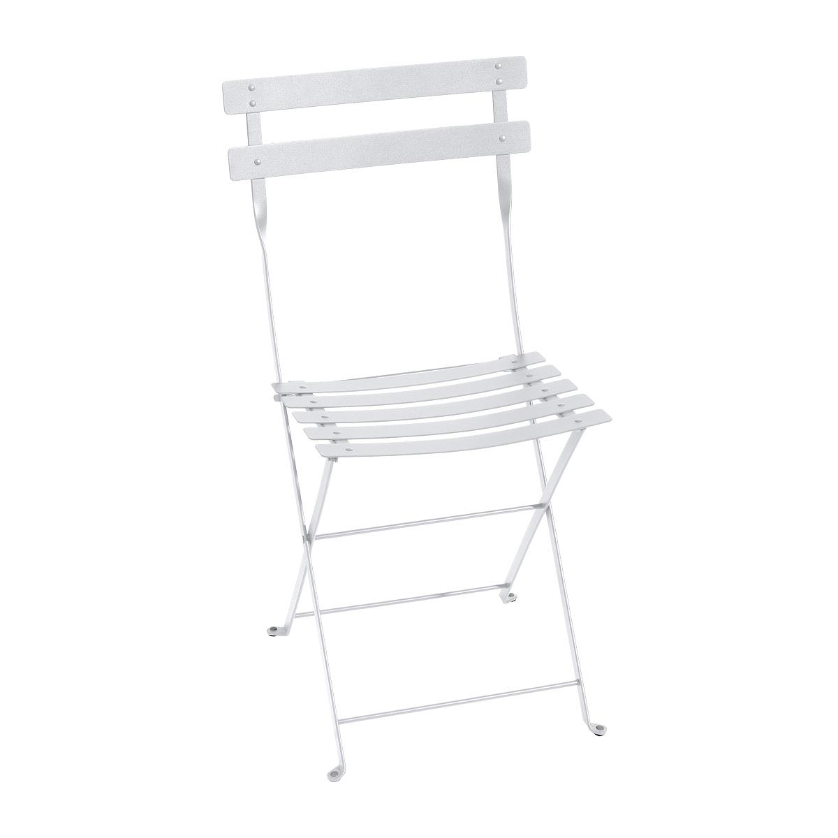 Chaise pliante BISTRO Fermob blanc coton