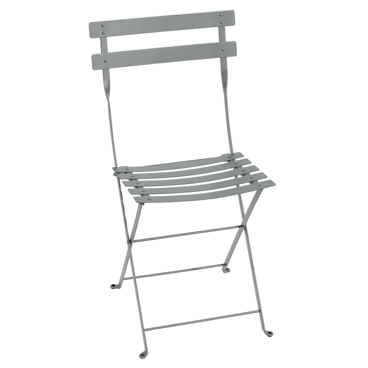 Chaise pliante BISTRO Fermob gris lapilli