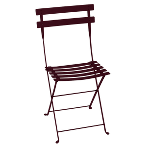 Chaise pliante BISTRO Fermob noir cerise