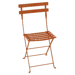 Chaise pliante BISTRO Fermob orange confite