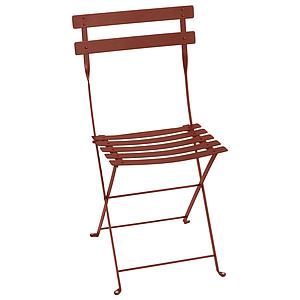 Chaise pliante BISTRO Fermob rouge ocre